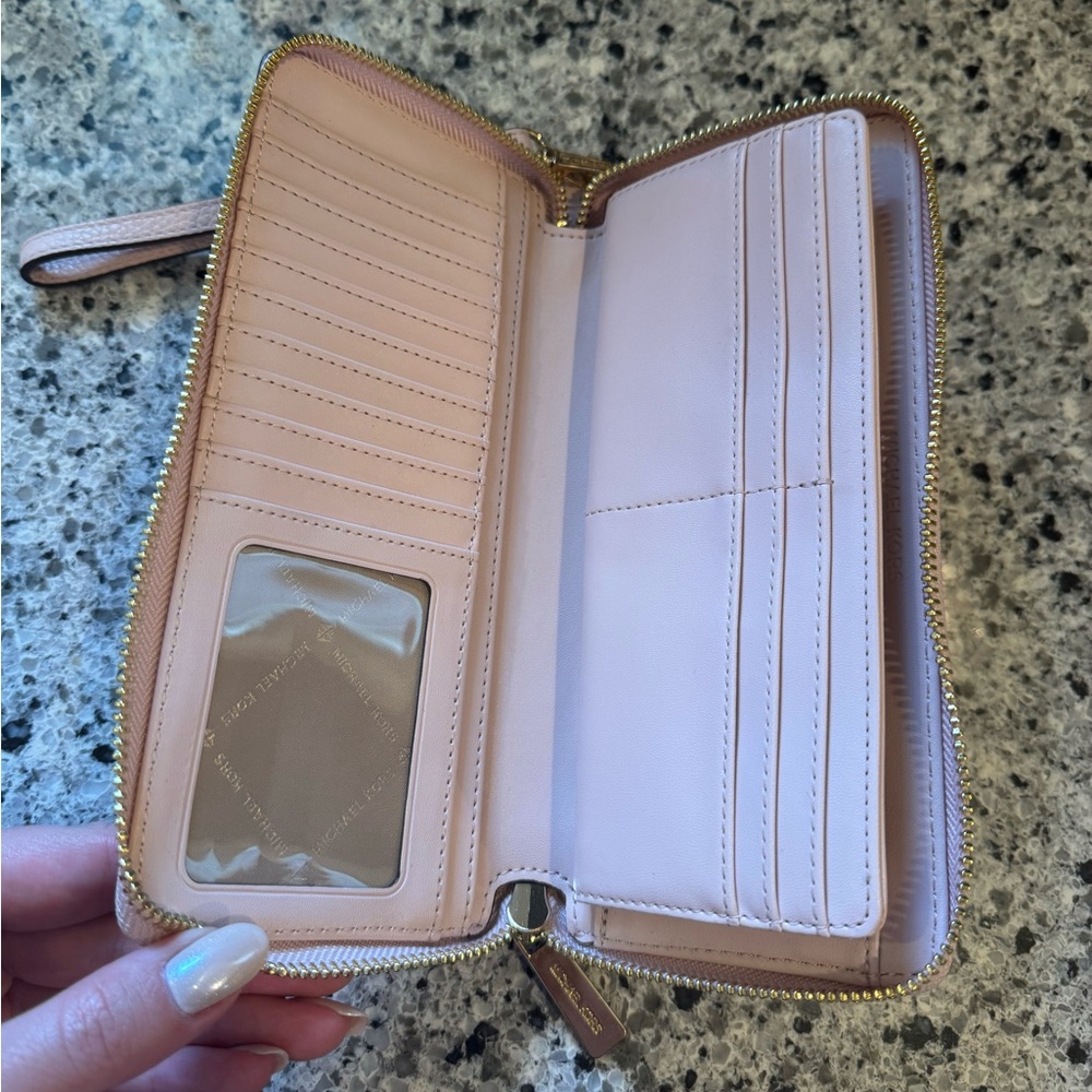 Michael Kors Pink Wallet - Picture 3 of 4